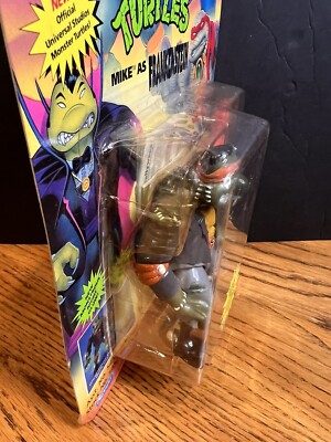 1993 MOC TMNT Mike as Frankenstein UNPUNCHED Universal