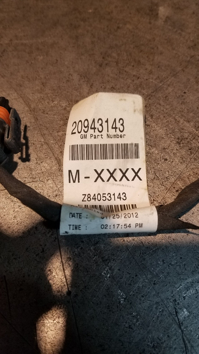 CHEVROLET DURAMAX LML 6.6L JUMPER 20943143 | eBay
