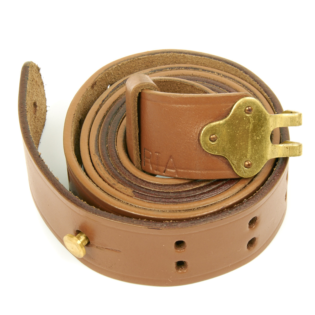 U.S. M1887 Springfield Trapdoor and Krag Rifle Leather Sling | eBay