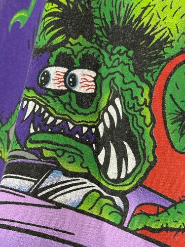 49-50 Mercury Rat Fink Dickies Work Shirt 2XL Z8 - Picture 8 of 11