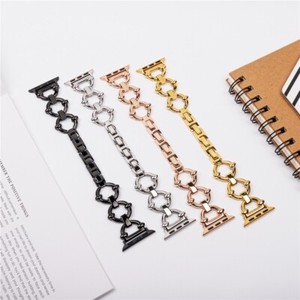 Women Metal Bracelet Band for Apple Watch 11 10 9 8 7 6 5 SE 41/42/44/45/46/49mm