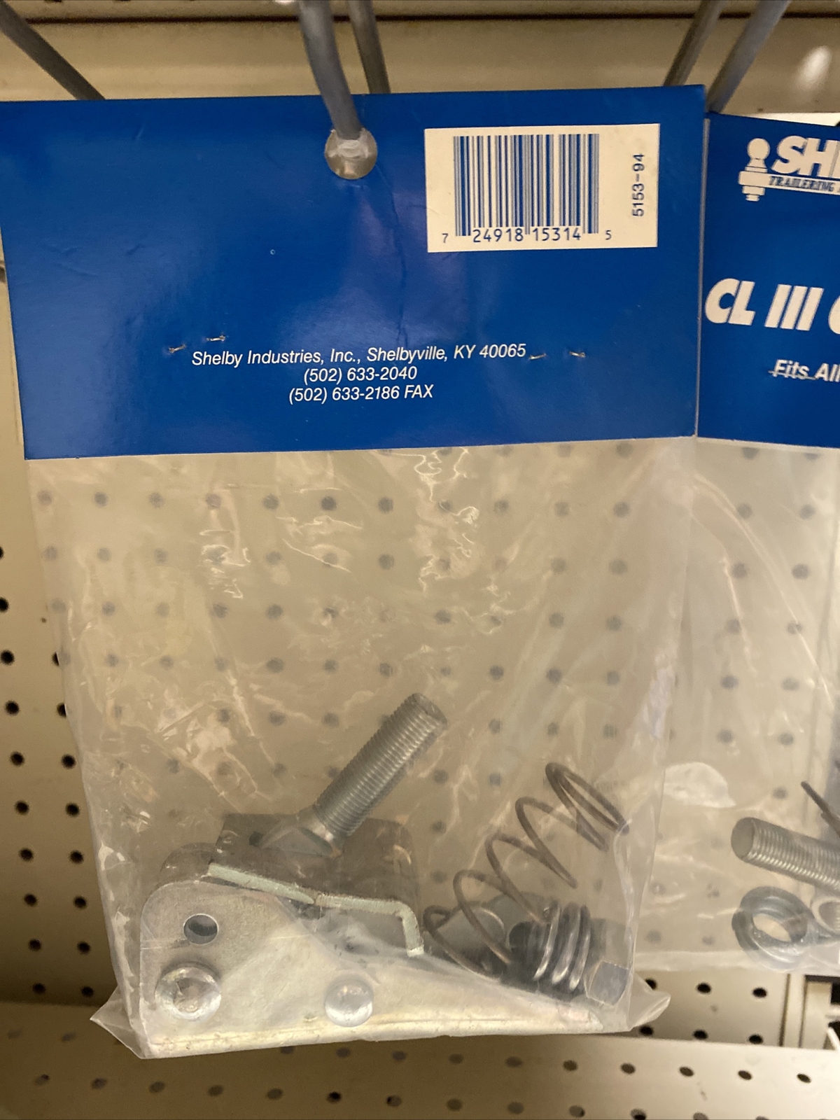 SHELBY POSILOCK CL III COUPLER REPAIR KIT 5153 WILL SELL AS