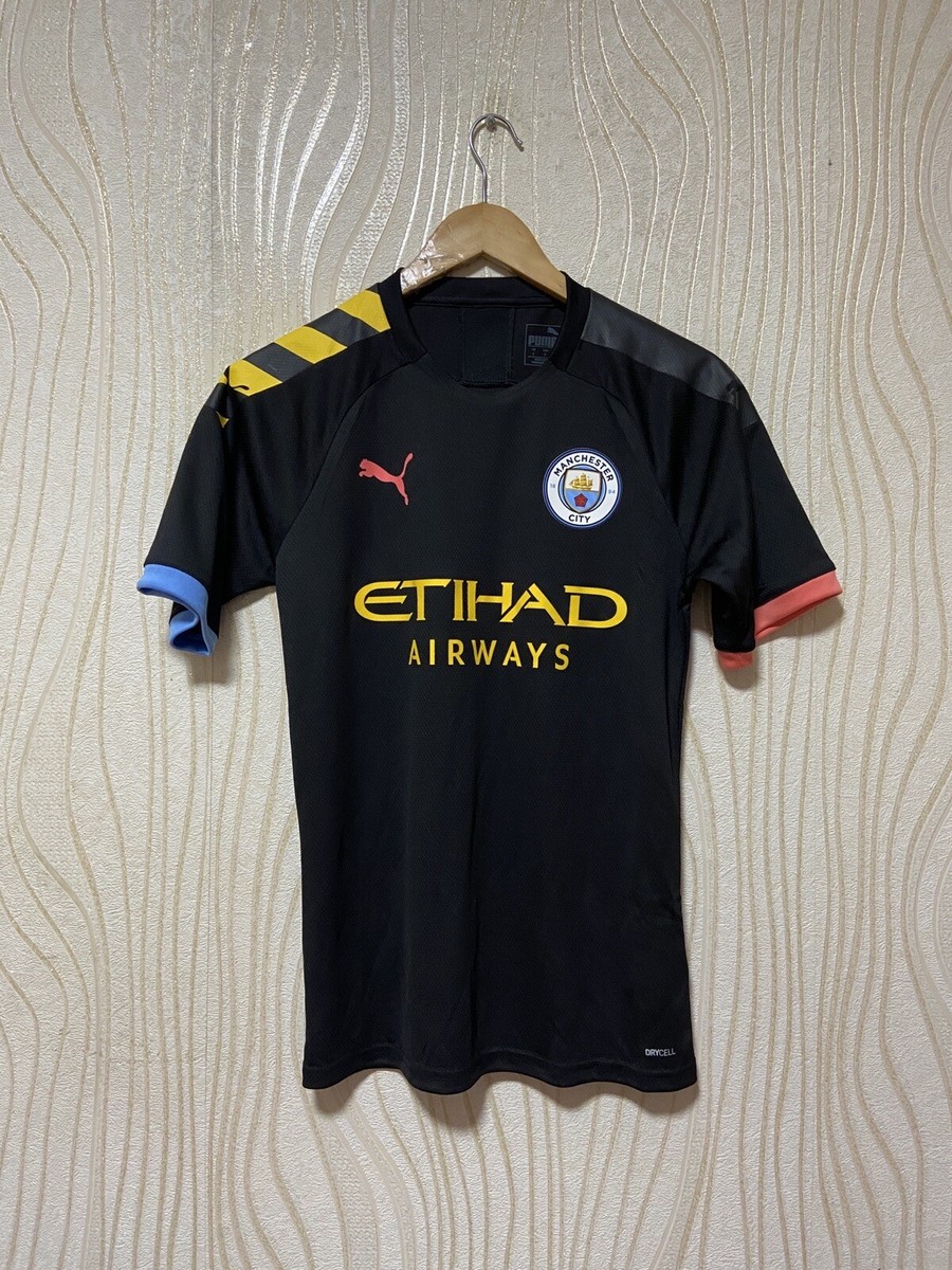 MANCHESTER CITY 2019 2020 AWAY FOOTBALL SHIRT SOCCER JERSEY PUMA