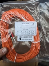 Fiber Patch Cable - 20 Meter ST-ST MM - Multi Mode Duplex