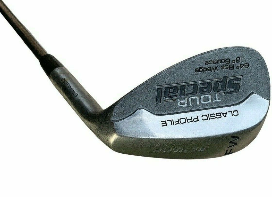 Dunlop Tour Special 64 Degree Wedge, Right Handed, Steel Shaft