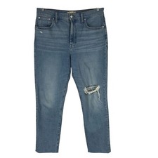 MADEWELL - WOMEN'S 30 - BLUE DENIM THE PERFECT VINTAGE JEANS