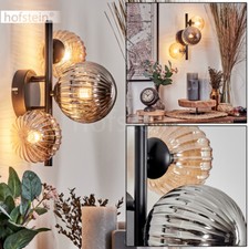 Lampy ścienne Lampa kulowa Salon Sypialnia Korytarz Lampa Bursztynowe kolory dymu