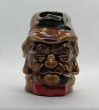 Lord Nelson Pottery Old Gaffer - Silver Trim, England 6-69 Toby Jug