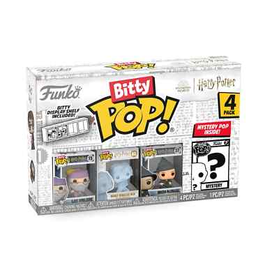 Funko Bitty Pop Harry Potter - Dumbledore, Nearly Headless Nick, McGonagall Mini