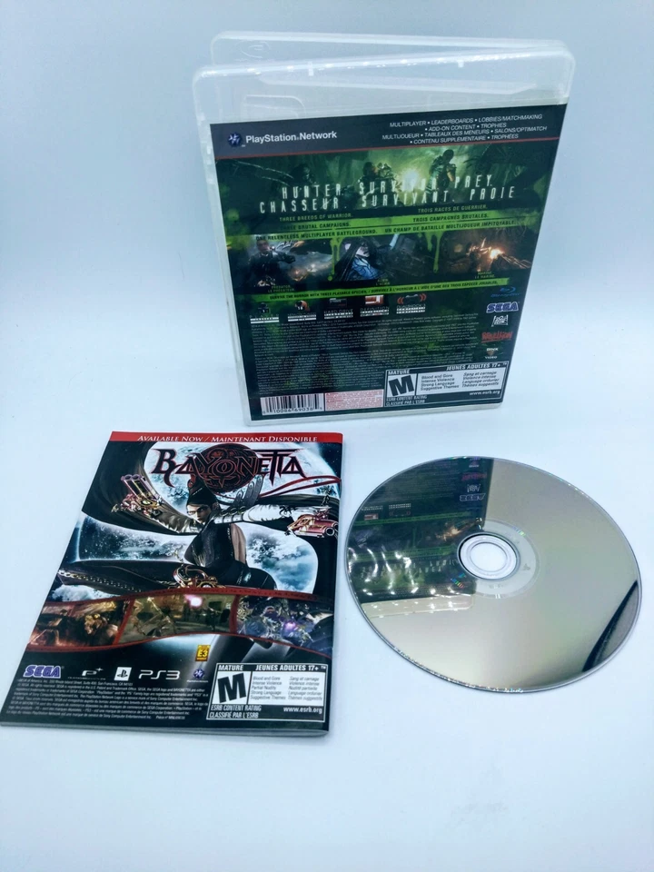 Alien vs. Predator (Sony PlayStation 3 2010) PS3 Tested w/ Manual Rated M Mature - Image 2 of 2