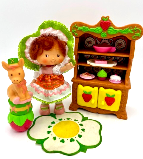 Charlotte Aux Fraises - Figurines Café Olé & Burrito Party Friand - Kenner Neuf Sous Blister