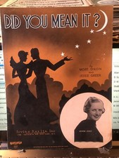 A to Z of forgotten but FUN old time 9x12 sheet music 3-pack