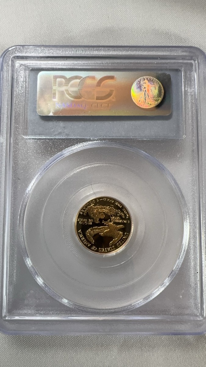 1997W $5 1/10oz Gold American Eagle PCGS PR70 DCAM | eBay