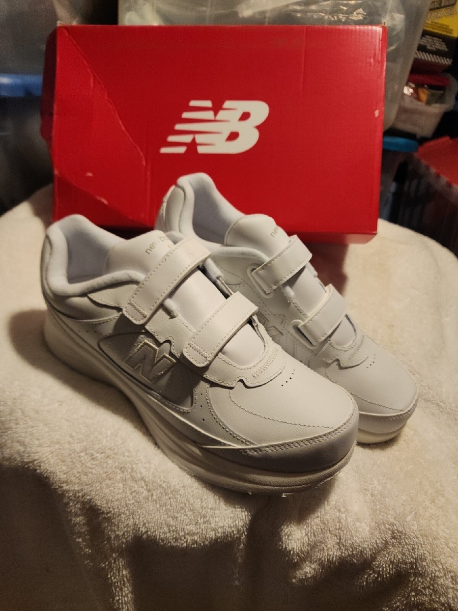 New Balance Mens Mw577vw White Walking Shoes Size 10 made in USA New Balance Mens Mw577vw White Walking Shoes Size 10 made in  main image 4