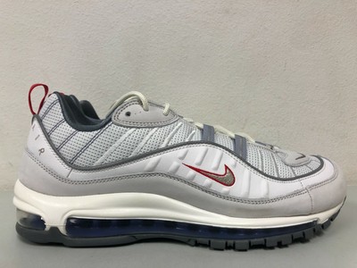 air max 98 summit white  and  silver