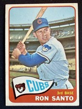 1965 Topps Baseball Ron Santo #110 HOF EX