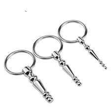 1-3PCS Stainless Penis Urethral Sounding Enhancer Stretcher Plug Rod Dilator Toy