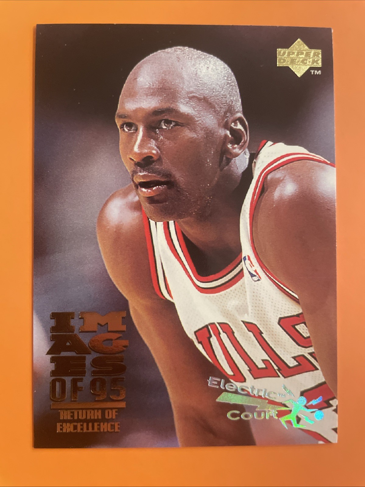 1995-96 Upper Deck - Michael Jordan #335 Electric Court