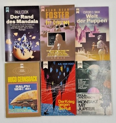   Heyne SF Sammlung 6x Foster Simak Anderson van Vogt Gernsback
