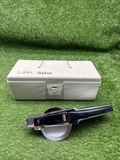 Vintage Dymo 1570 Chrome Professional Label Deluxe Label Maker. s2