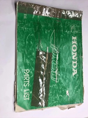 Honda PX50 Parts Catalog Parts List B028