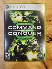 Command  Conquer 3 Tiberium Wars Xbox 360 Authentic Replacement Case Only