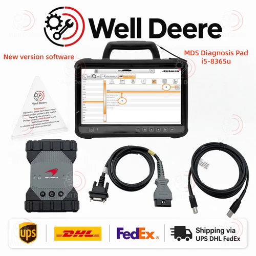 For Mclaren Diagnostic Tool Kit Plus and MDS Pad Software installed Ready To Use - product listing photo