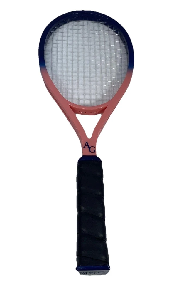 American Girl Doll Tennis Racket & Bag Set AG Pink Blue Sports Accessory Toy - Image 2 of 4