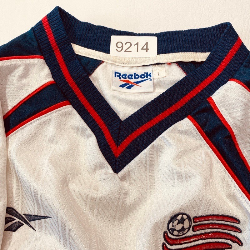 Vintage Reebok MLS 1998-1999 New England Revolution Soccer Jersey