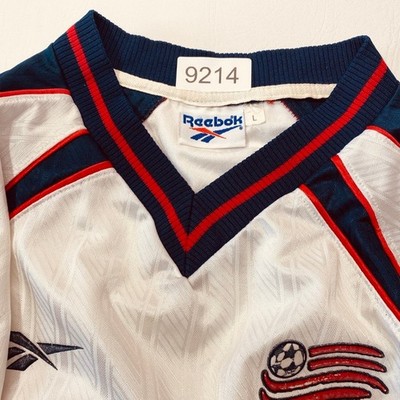 Vintage Reebok MLS 1998-1999 New England Revolution Soccer Jersey