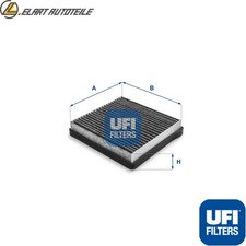 Image of INTERIOR AIR FILTER 54.113.00 FOR SMART FORTWO/CONVERTIBLE CONVERTIBLE CITY COUPE 0.6L