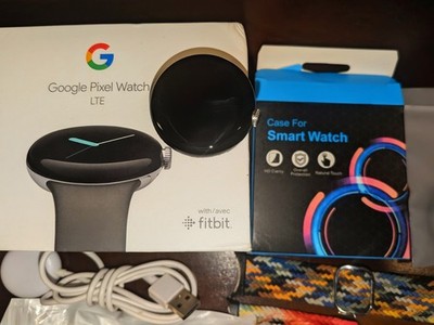 Google Pixel Watch 1st Gen, GPS + LTE (Unlocked) 41MM Matte Black -Excellent!!