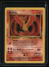 moltres pokemon card 1995 Rocket's this Pokmon does 20 damage to itself first edition 1995 holo moltres
