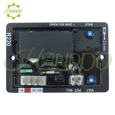1PC AVR R220 Automatic Voltage Volt Regulator for Generator Alternator Genset