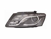 XENON-SCHEINWERFER Links Audi Q5 2008-2012 MIT LED UND Schwarzem Rahmen