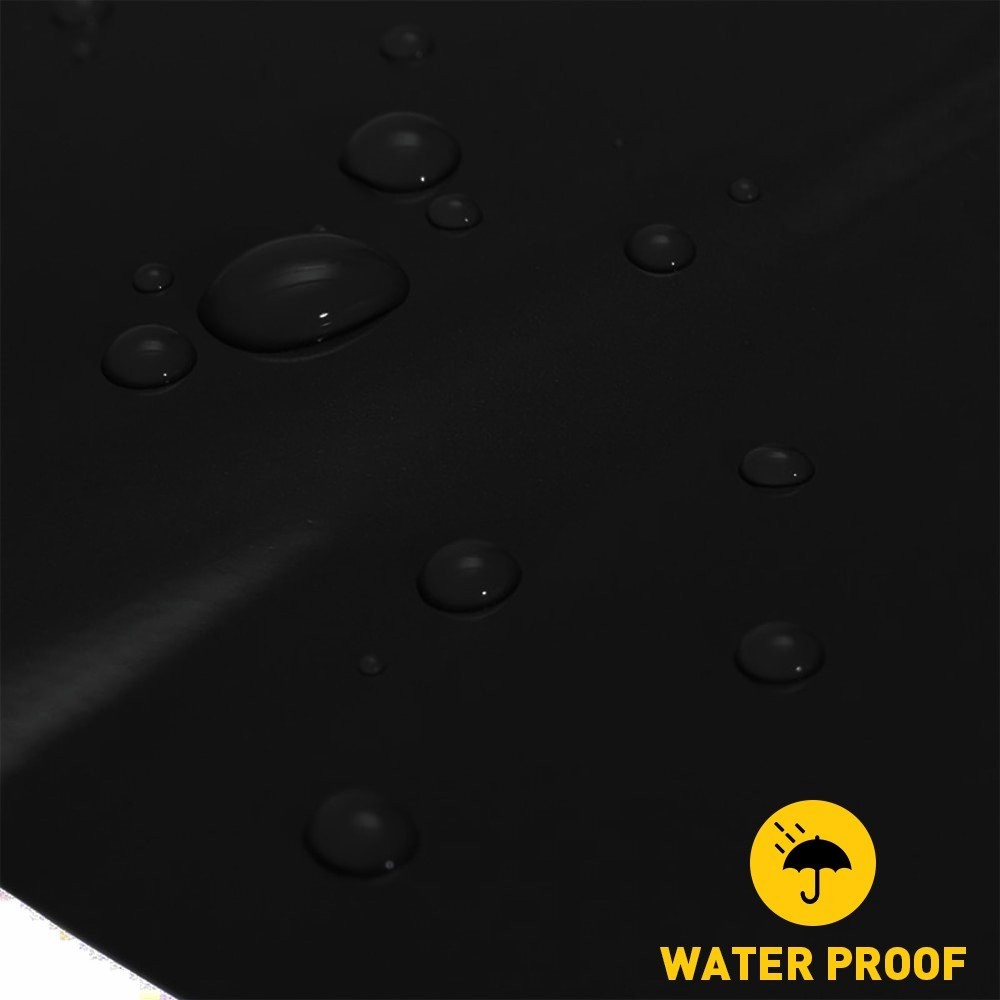 Universal Windshield Black Vinyl Decal Banner Matte Strip Sun EPY thumbnail 2