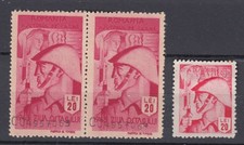 ROMANIA STAMPS 1943 MILITARY DAY WWII WINTER HELP MNH POST