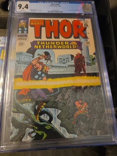 Thor 130. Cgc Grade 9.4 WP