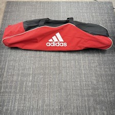 Adidas czerwona czarna torba na kij hokejowy na boisku sprzęt walizka 39" sprzęt sportowy