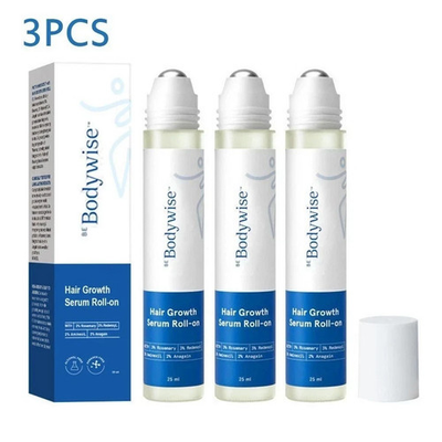 #ad 3 Pack Hair Growth Serum – Be Bodywise 3% Rosemary 3% Redensyl 25ml Roll On $23.88
