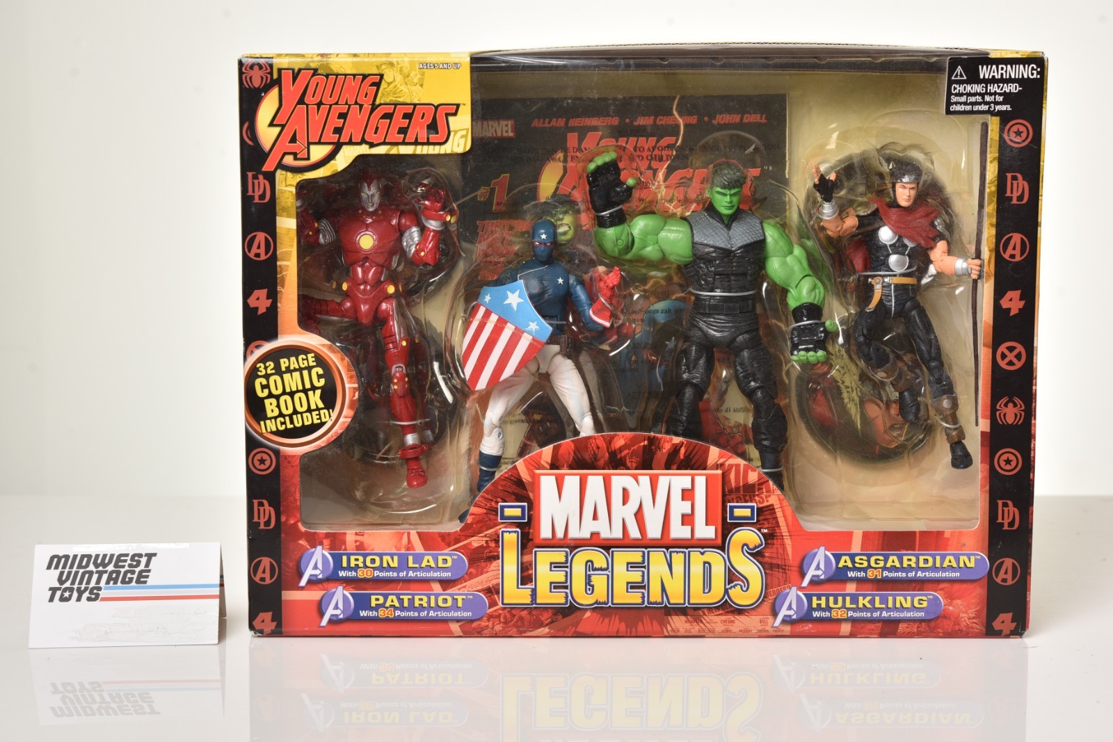 Box Set Of 4 Marvel Legends