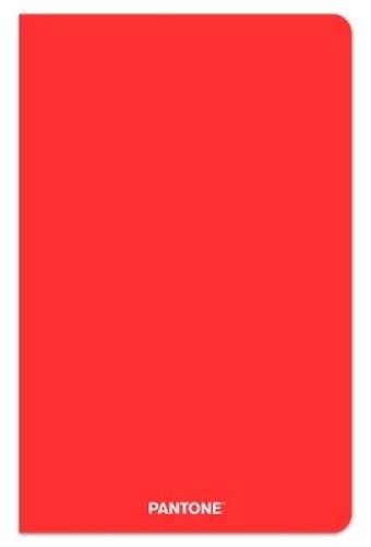Pantone Official Red 5.25 X 8.25 Inch Lined Compact Journal Non-Dated