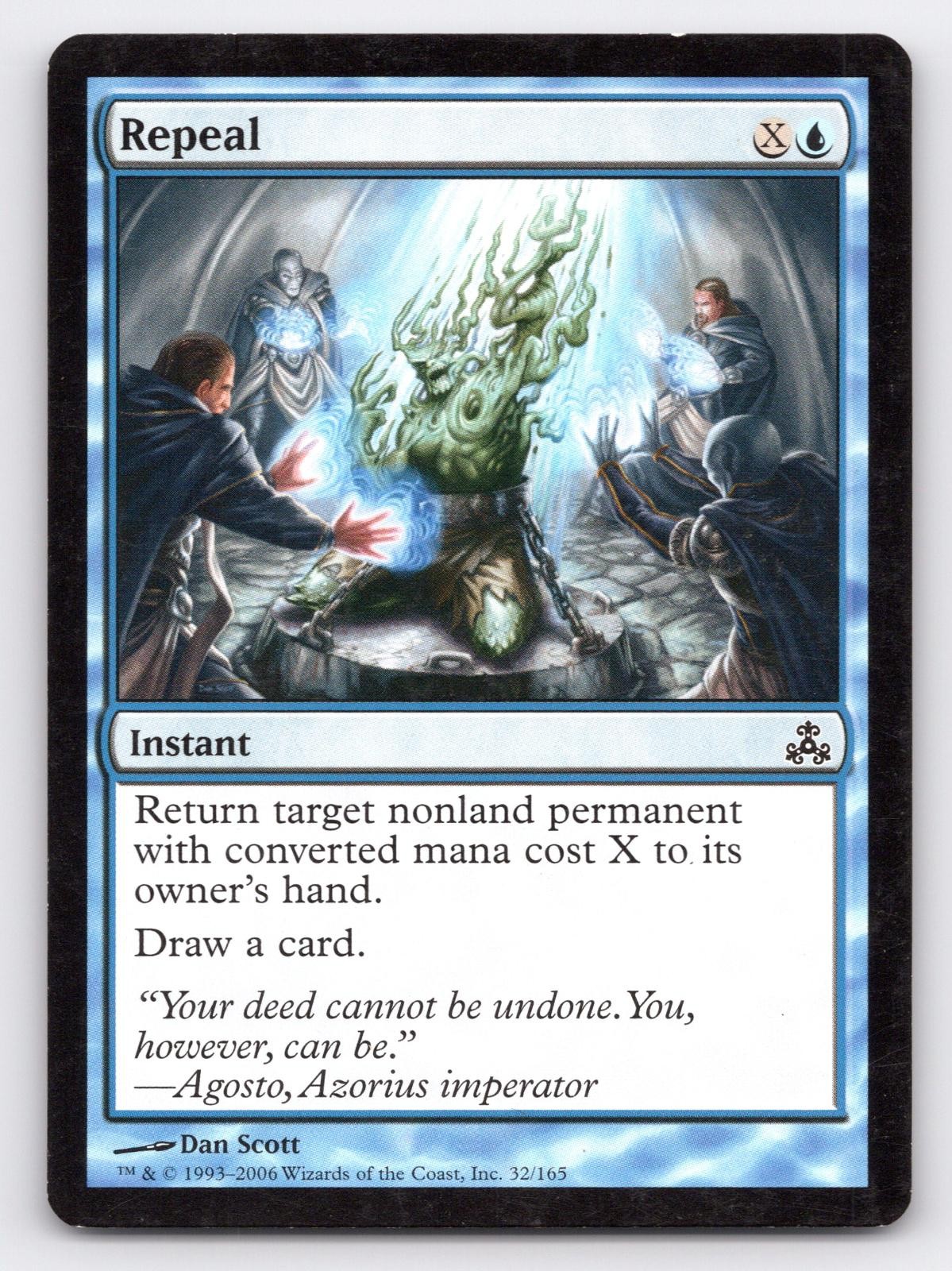 Repeal 32 Common Guildpact Magic: The Gathering Near Mint