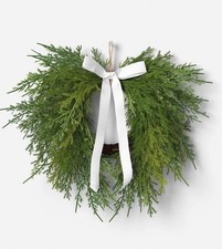 New Draping Cedar Mini Christmas Wreath Green - Target Room Essentials