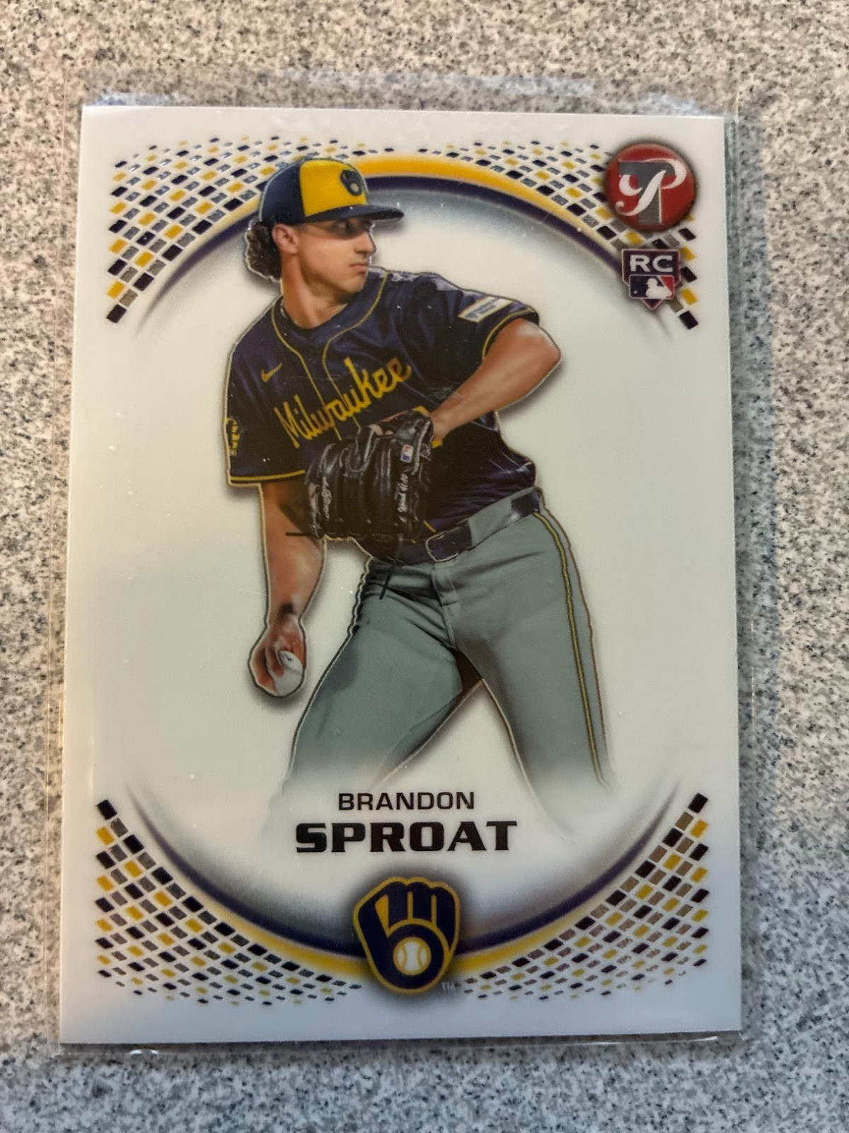 2026 Topps Pristine Brandon Sproat #52 Rookie Brewers 
