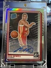25-26 Panini Donruss Asa Newell Atlanta Hawks Rated Rookie Holo Auto #14 /99
