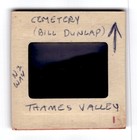 New Zealand Cemetery Thames Valley 35mm Slide 1950s Red Border Kodachrome — photo 3