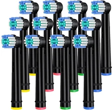 Replacement Heads for Oral B,12 Pack Soft Electric Toothbrush Heads,Deep and Pre