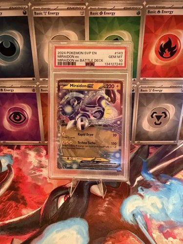Miraidon EX 143 Scarlet & Violet PSA 10 - 1st one Sold, Only 4 In Existence!!