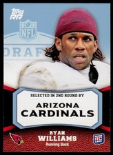 2011 Topps Rising Rookies Ryan Williams 180 Blue #/1339 SN,RC Arizona Cardinals